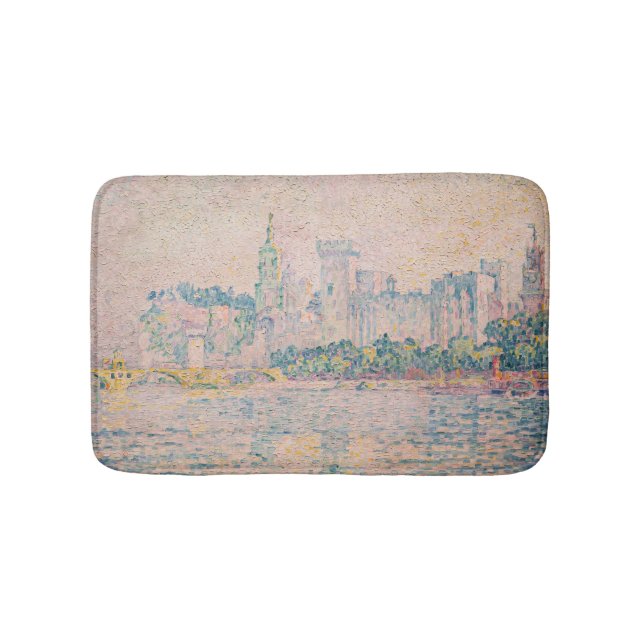 Tapete De Banheiro Paul Signac - Avinhão, Manhã (frente)