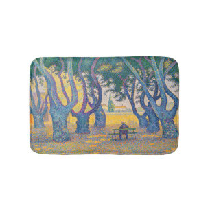 Tapete De Banheiro Paul Signac - Place des Lices, Saint-Tropez