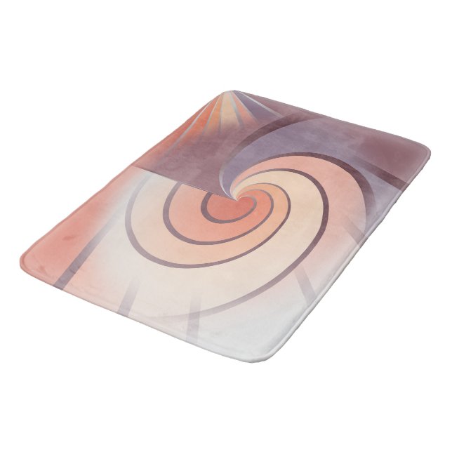 Tapete De Banheiro Peach fuzz seashell (Angulado)