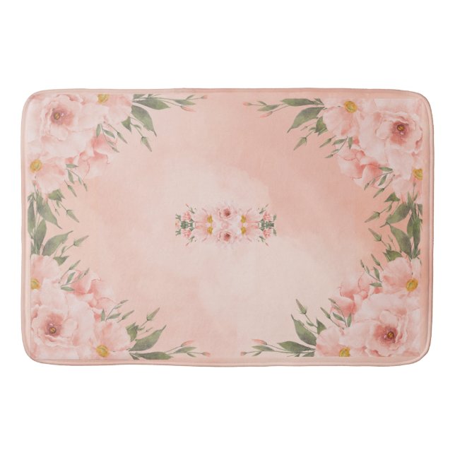 Tapete De Banheiro Peachy Keen (Frente)