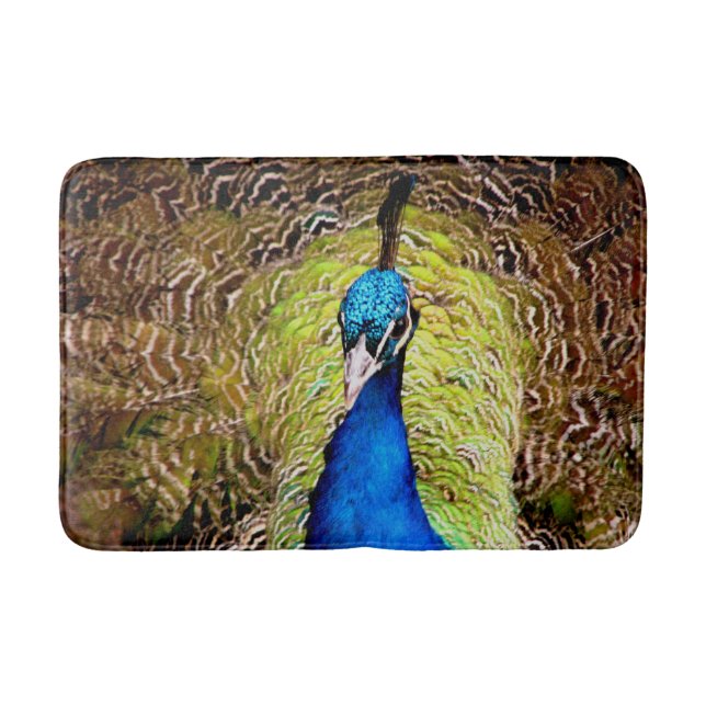 Tapete De Banheiro Peacock (Frente)