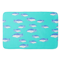 Peixe azul na turquesa