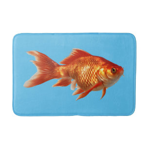 Tapete De Banheiro Peixes dourados