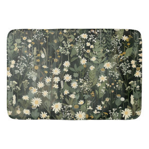Tapete De Banheiro Penelope Dark Daisy Floral