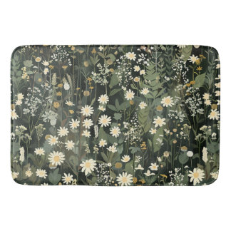 Tapete De Banheiro Penelope Dark Daisy Floral
