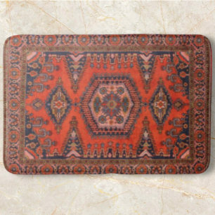 Tapete De Banheiro Persa - Antíca Persa - Acento Oriental - Vintage O
