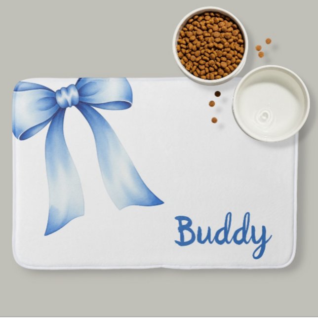 Tapete De Banheiro Personalized Pet Placemat - White Placemat  (Criador carregado)