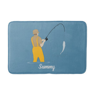 Tapete De Banheiro Pesca