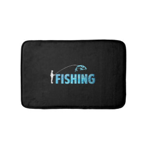 Tapete De Banheiro pesca - pesca