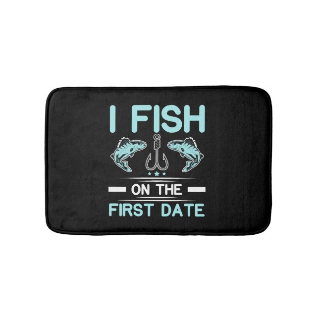 Tapete De Banheiro Pescador Pesca Peixes Capturadores (frente)