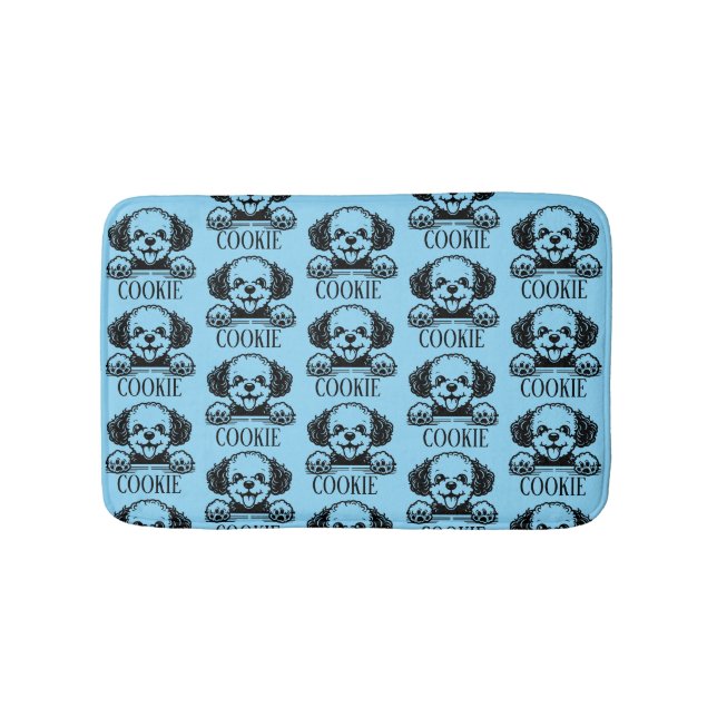 Tapete De Banheiro Pesonalized Dog (frente)