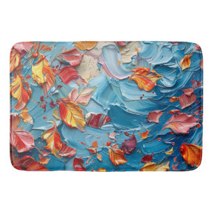 Tapete De Banheiro Pétalas em Movimento – Floral Abstrato Expressivo