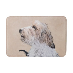 Tapete De Banheiro Petit Basset Griffon Vendéen - Pintura de cães