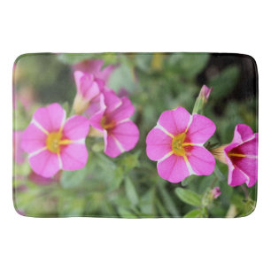 Tapete De Banheiro Petunias