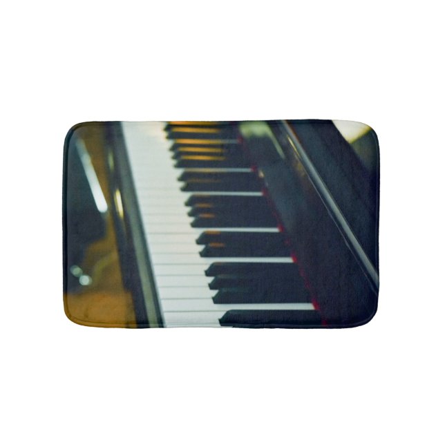 Tapete De Banheiro Piano bonito (frente)