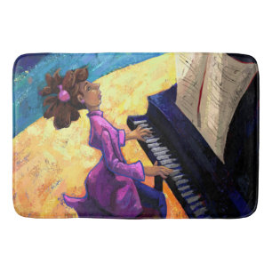 Tapete De Banheiro Piano Concert Art