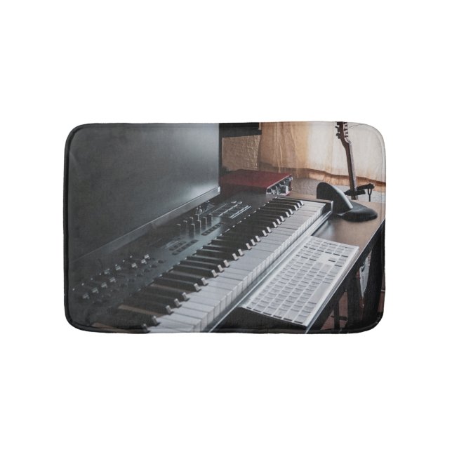 Tapete De Banheiro Piano incrível (frente)
