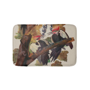 Tapete De Banheiro Pica-Pau-Grande de John James Audubon Impressão de