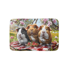 Tapete De Banheiro Picnic de porcos