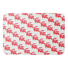 Tapete De Banheiro Pimentos vermelhos de aquarela