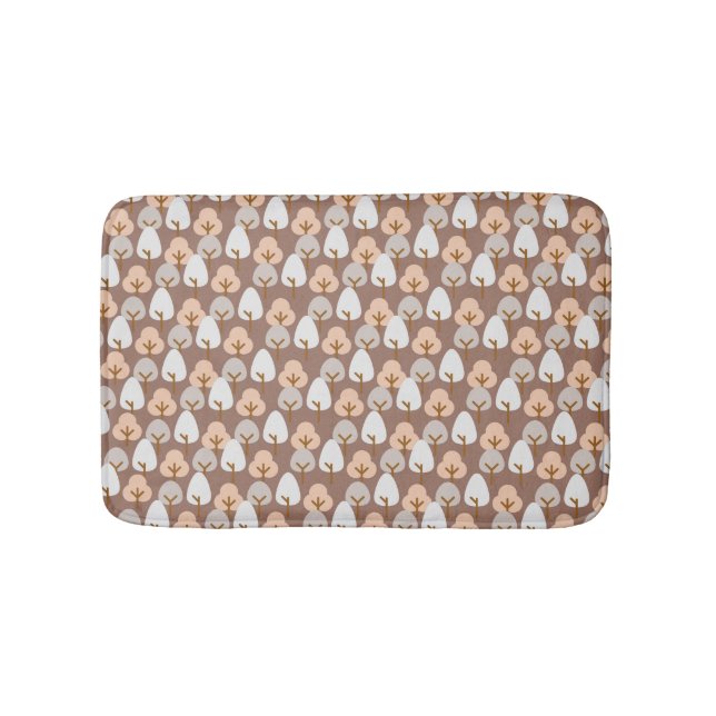 Tapete De Banheiro Pinheiros Pinheiros Padrão Botânico Queda da Rússi (frente)