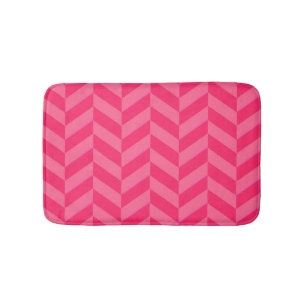 Tapete De Banheiro Pink Chevron Tribal Zig Zag Stripes Padrão Moderno
