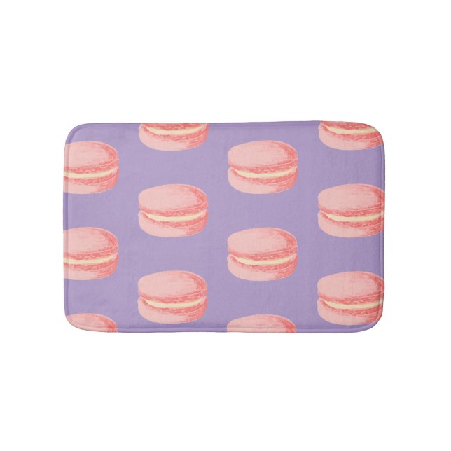 Tapete De Banheiro Pink Macaroons (frente)