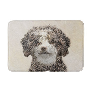 Tapete De Banheiro Pintura Espanhola de Cachorros - Arte Cachorra Ori