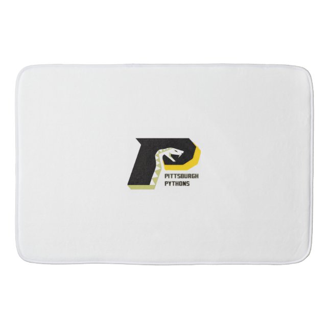 Tapete De Banheiro Pittsburgh Pythons (Frente)