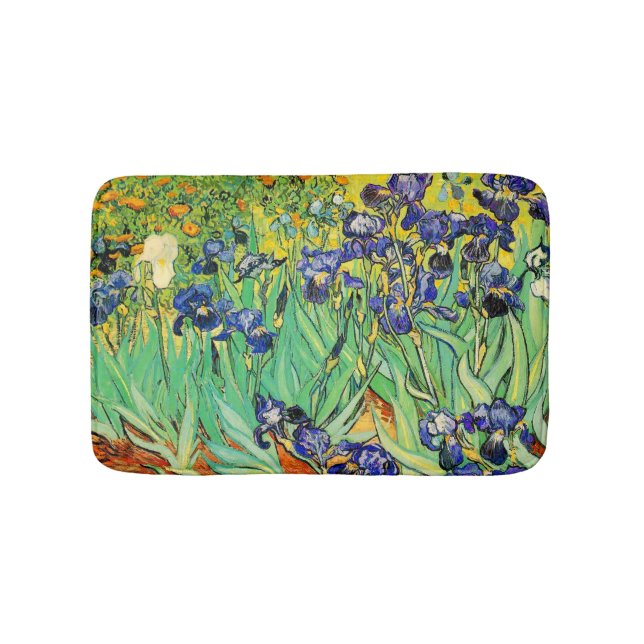Tapete De Banheiro PixDezines van gogh iris/rua. Remy (frente)