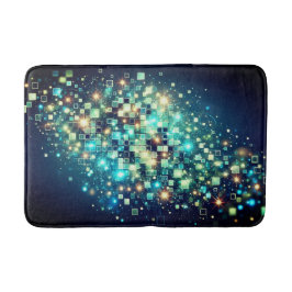 Tapete De Banheiro Pixel Bokeh Radiante