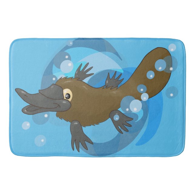 Tapete De Banheiro Platypus Bath Mat (Frente)