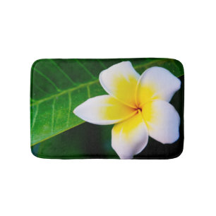 Tapete De Banheiro plumeria