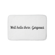 Poço olá! lá, esteira de banho lindo