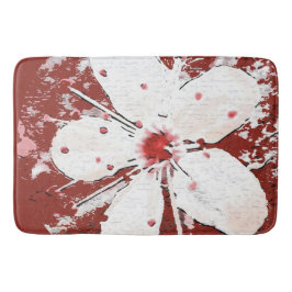 Tapete De Banheiro Poesia cereja florescente sakura elegante branca v