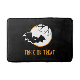 Tapete De Banheiro Polka Bat and Moon