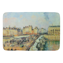 Tapete De Banheiro Pont Neuf, Tarde, Sunlight Camille Pissarro