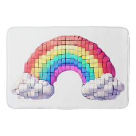 Tapete De Banheiro Ponte Arco-Íris Para Sonhos