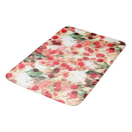 Tapete De Banheiro Ponto de Bolinhas Sujo Rosa Vermelho Grunge