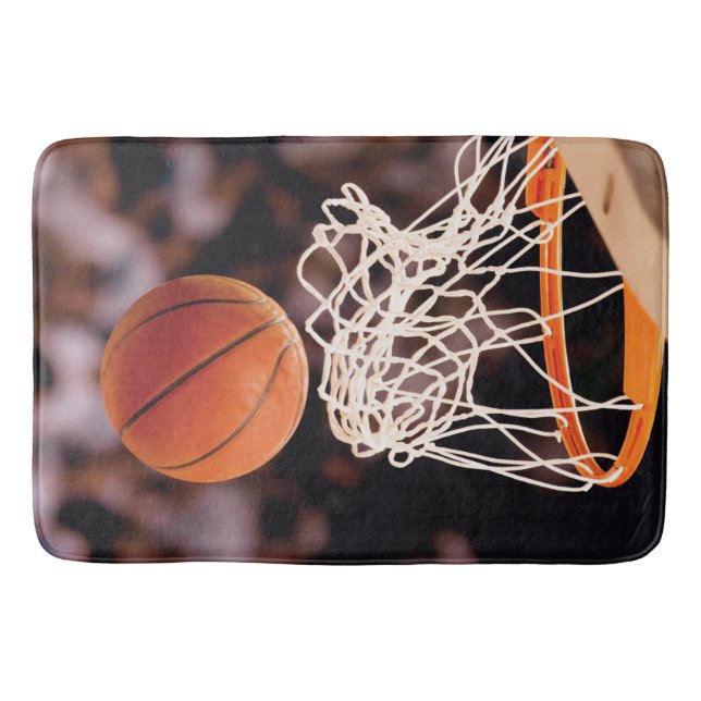 Tapete De Banheiro Pontuação de Basquetebol (Frente)