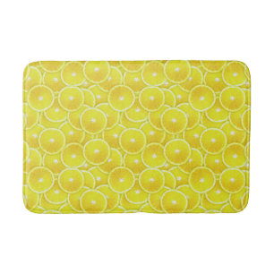 Tapete De Banheiro Pop Art Lemon Slices