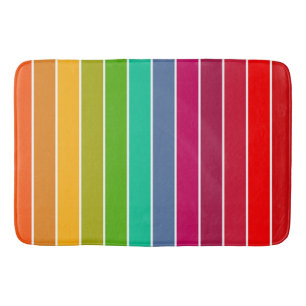 Tapete De Banheiro Pop Art Stripes