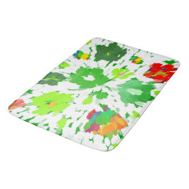 Tapete De Banheiro Pop de Arte de Aquarela