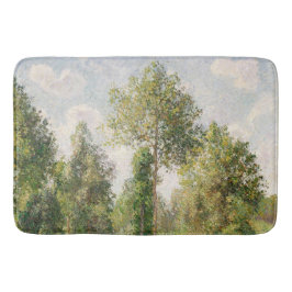 Tapete De Banheiro Poplars, Éragny Camille Pissarro