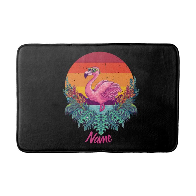 Tapete De Banheiro Pôr do sol FLAMINGO   (Frente)
