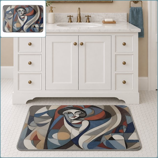 Tapete De Banheiro Por Que Nó (Why Knot Bath Mat)