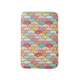 Tapete De Banheiro Porcos Coloridos Engraçados E Bons Padrões