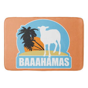 Tapete De Banheiro Praia de Baaahamas