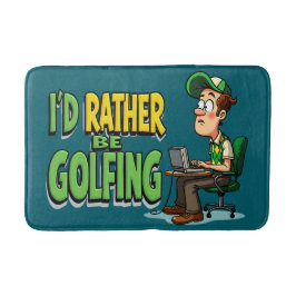 Tapete De Banheiro Preferencialmentes Engraçadas Estarão Golfando Par