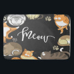 Tapete De Banheiro Presente de natal de amante de gatos-do-mato<br><div class="desc">O presente de Natal de amante de gatos de carneiro é um design. presente de excelente para todos os amantes de animais de estimação e gatos.</div>